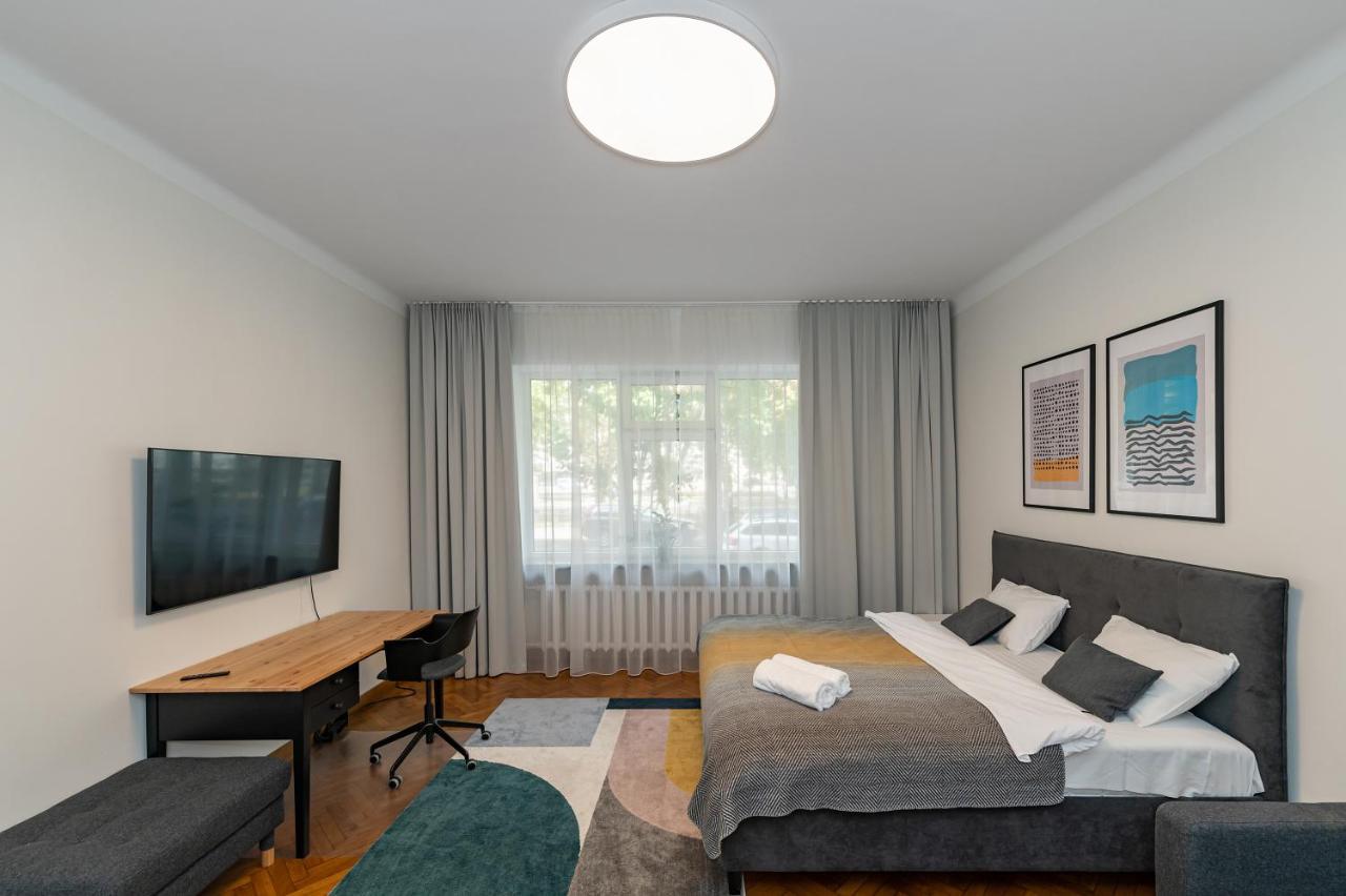 Downtown 4Bd Master Apartment By Hostlovers 考纳斯 外观 照片